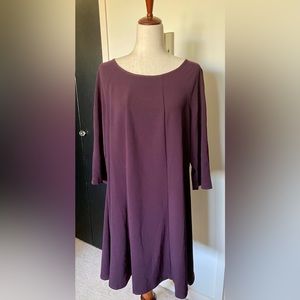 Gabby Skye Burgundy Swing Dress Size 16